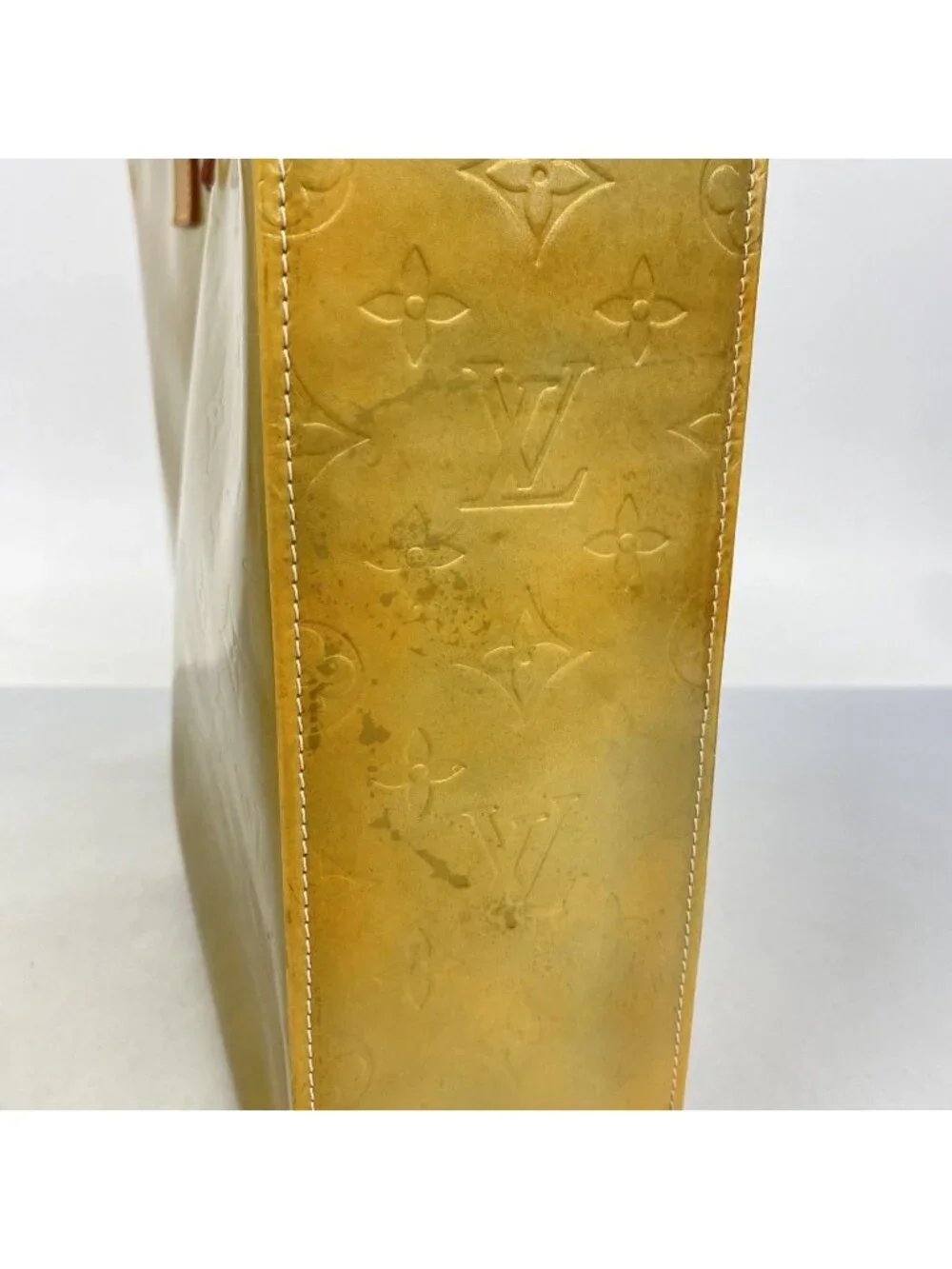 Louis Vuitton Tote Vernis Columbus Gray